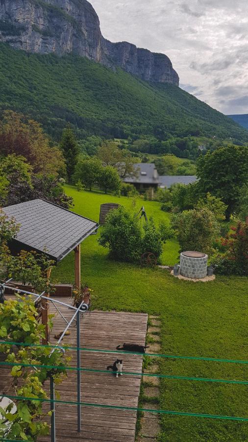 Studio Au Pied De La Montagne Et Vue Imprenable Saint-Alban  Esterno foto